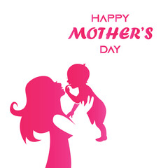 Mother's Day. World Mohers Day. Mothers Day Vector Design. EPS10