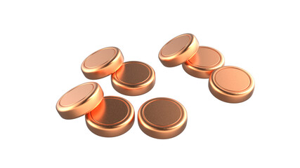 gold Coin 3d render illustration for business money investment concept