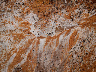 dry soil salt stains