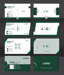 New Minimal Individual creative modern name card and business card and Business Card Layout.