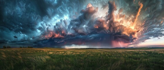 Dramatic Weather and Atmospheric Conditions - obrazy, fototapety, plakaty