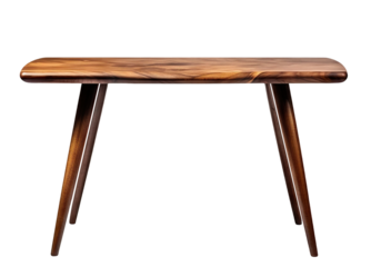 Wooden table, cut out