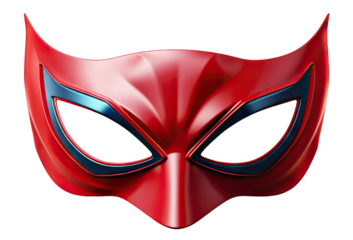 Superhero mask, cut out