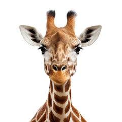 giraffe isolated on transparent background