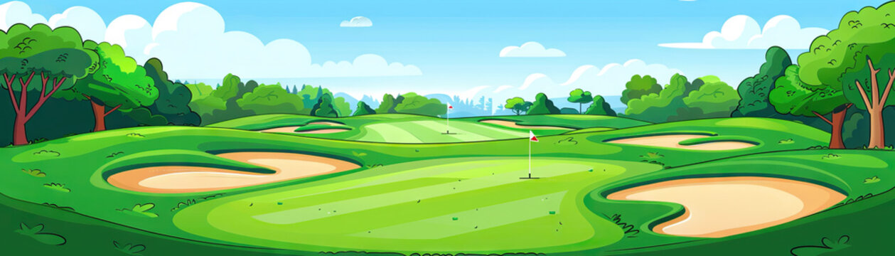 Golfing Gladiators Greens: Tee Shots, Putts, and Golf Course Challenges.