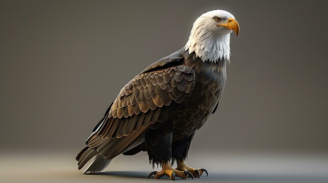 The majestic bald eagle is a symbol of strength and freedom.