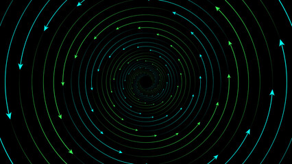 abstract background with arrows