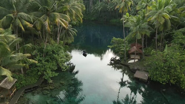 Paisupok Lake, Banggai Islands Regency, Central Sulawesi , Indonesia 