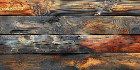 Rustic Farmhouse Wood Grain_Seamless Pattern for Cozy Home Decor Background - obrazy, fototapety, plakaty