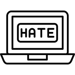 Hate Icon