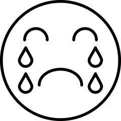 Crying Icon