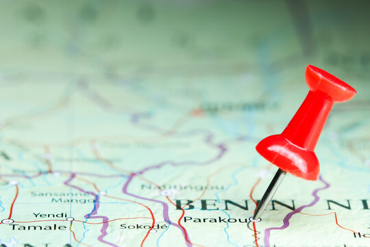 Parakou, Benin pin on map