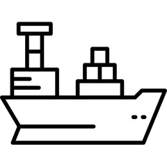 Cargo Ship Icon