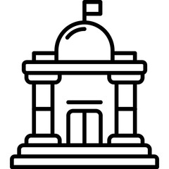 Government Building Icon