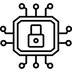 Cyber Security Icon