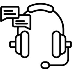 Obraz premium Costumer Service Icon