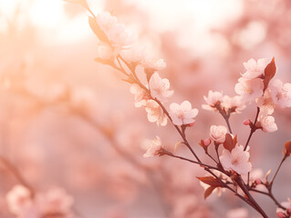 A blurry, out-of-focus background with pink and yellow hues