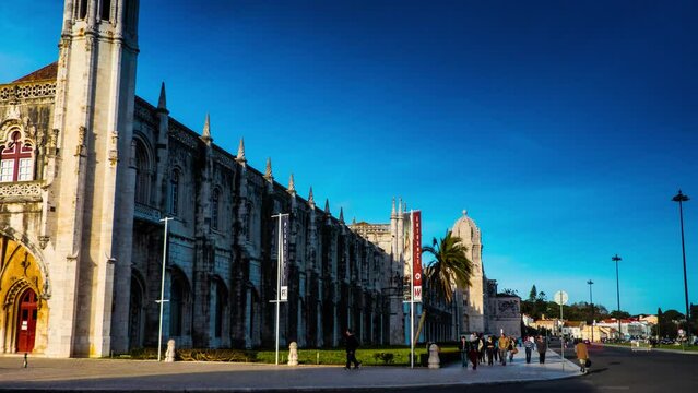 Jeronimos Monastery in Lisbon, Portugal