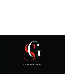 SG,GS, S, G Abstract Letters Logo Monogram