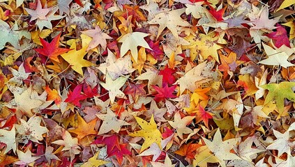 yellow leaves autumn colors fall of the trees October yellow red brown peace relaxation