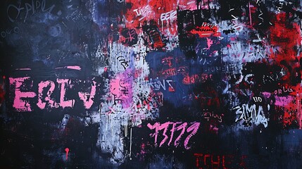 graffiti wall art abstract background, Generative Ai not real photo, idea for artistic street art pop culture background backdrop
- 767074973