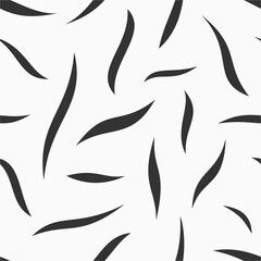 Fototapeta premium Vector seamless pattern. Repeating abstract leaves pattern.