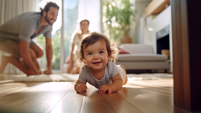 Baby development, Baby is Crawling help muscle development, toddler development, child development