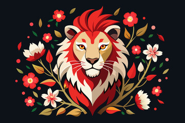 lion and heart