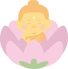 부처님 오신날 석가탄신일 귀여운 캐릭터