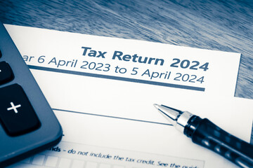Tax return form UK 2024