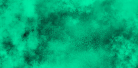 Fototapeta na wymiar Abstract background with mint watercolor texture .smoke vape rain mint cloud and mist or smog fog exploding canvas element background .hand painted vector illustration with watercolor design .
