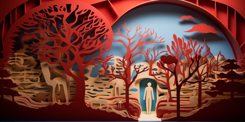 National Doctors Day. Hospital, clinic, hospice. Medicine, nurse. First aid kit. Happy world health day. Pills background..