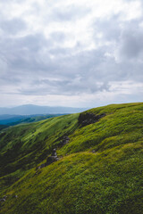 Fototapeta premium 静寂の山