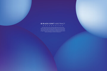blue gradient abstract background banner with modern and geometric shapes.