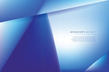 blue gradient abstract background banner with modern and geometric shapes.