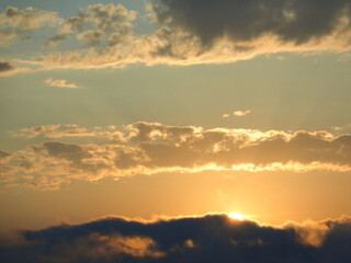 Fototapeta premium Glowing Sunrise