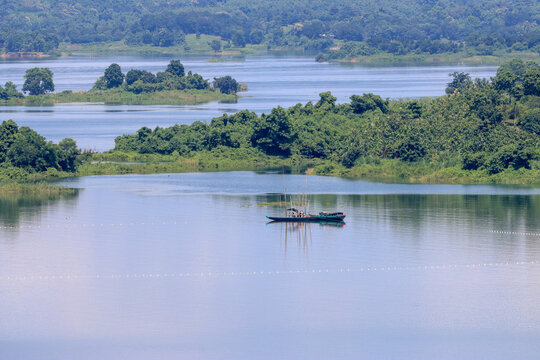 Kaptai Lake Rangamati, A Beauty of Nature in Bangladesh.