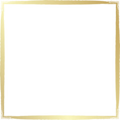 Grunge golden frame. Luxury design