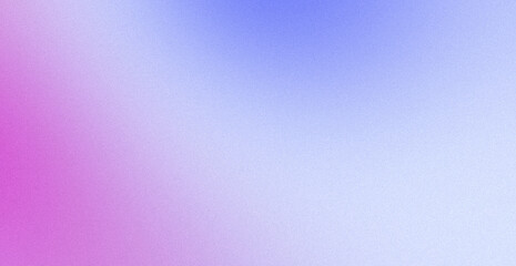 Grainy background in blue and violet gradient for design, covers, advertising, templates, banners and posters