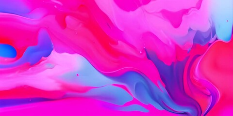 Abstract vibrant color flow abstract grainy background pink blue purple red noise texture summer banner header poster design 4K Video