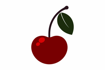 cherry-silhouette-vector-white-background.