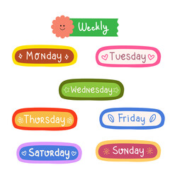 icon sticker candy text font