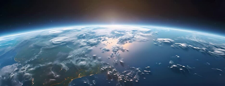 photo of earth from space 4K Video