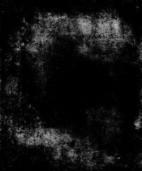 Black grunge scratched horror background - 767107301