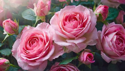 pink roses bouquet