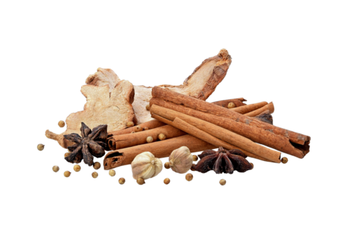 Spices chinese food and herbal wrap for stewed transparent png - Powered by Adobe