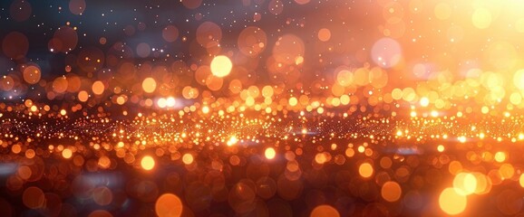 Abstract Blur Glowing Orange Gold, Beautiful Background For Designer - obrazy, fototapety, plakaty