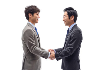 Business man shaking hand