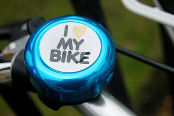 Oxford UK Bicycle bell with the text 