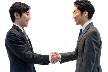 Business man shaking hand